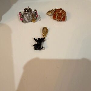 3 vintage juicy couture charm